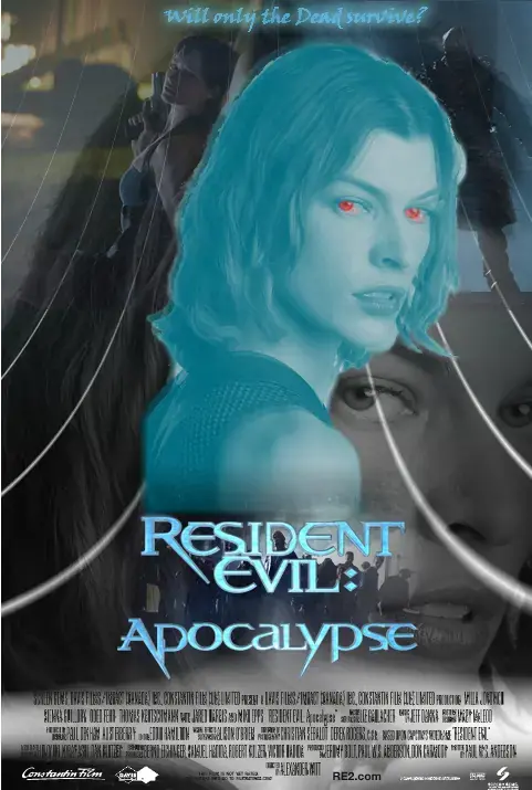 Resident Evil movie poster contest entry by Seth Carstens — third place